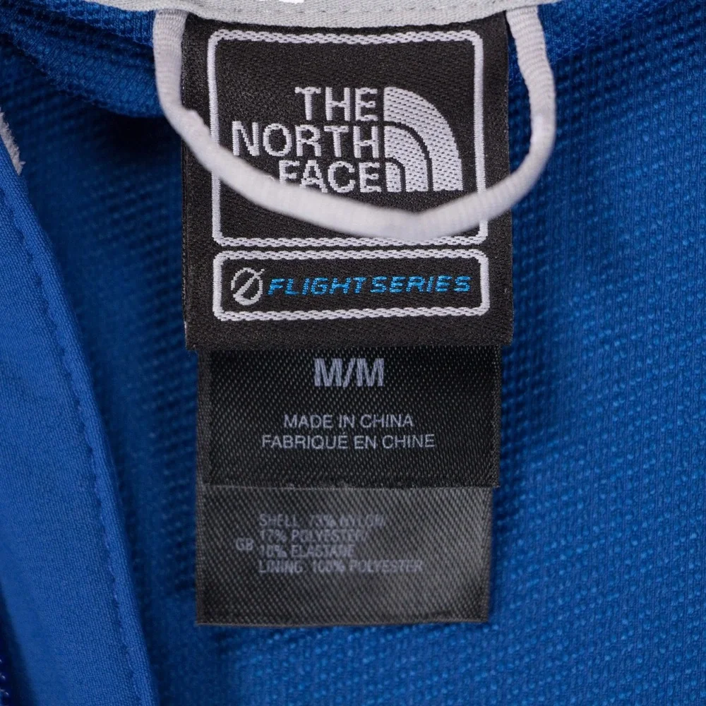 The North Face Flight Series Apex Bionic Vest Mens M Blue Softshell Full Zip